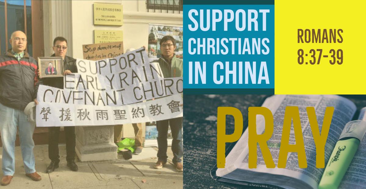 Christians in China being persecuted