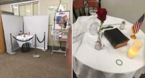 Bible Returns to POW/MIA Table at Veterans Hospital After Initial Removal Due to Complaint
