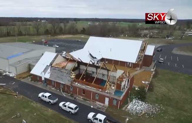 40 Children Miraculously Unharmed Singing ‘Whole World in His Hands’ as Tornado Tears Roof From Kentucky Church