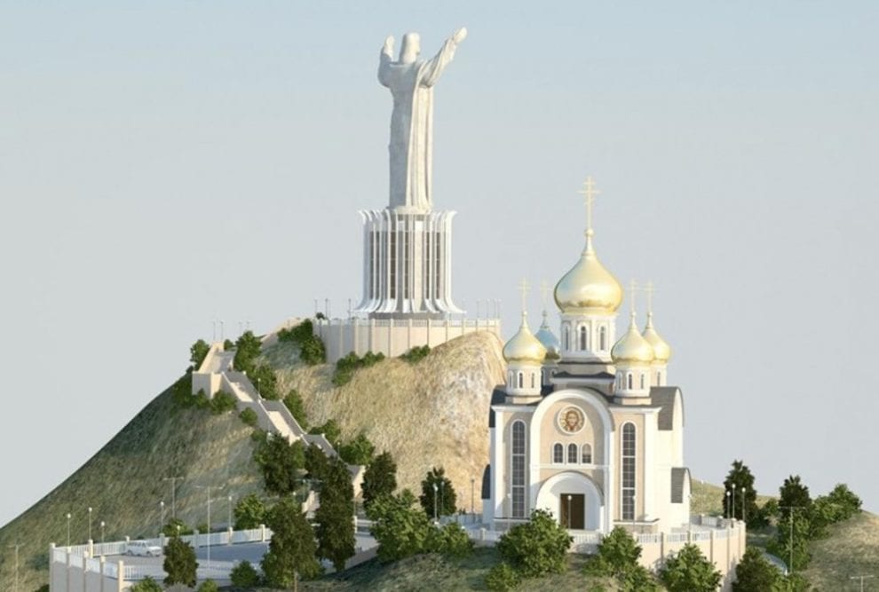 Mammoth statue of Jesus planned for Russian site once set aside for Lenin