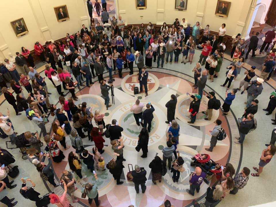 Hundreds Flocking to Texas Capitol to Testify in Support of Bill to Abolish Abortion in State