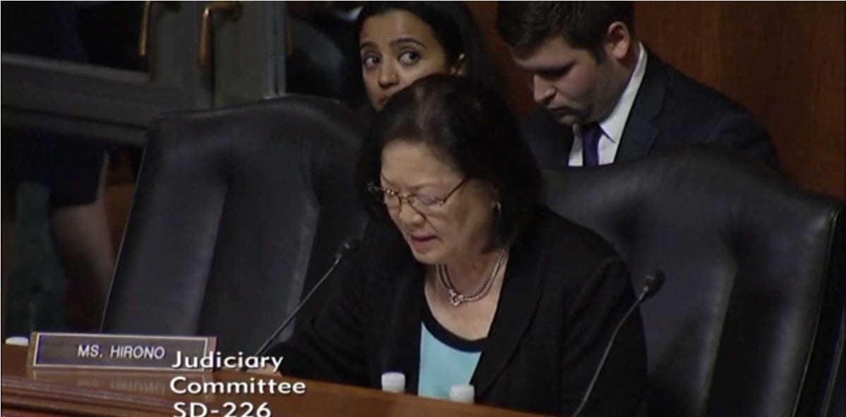 Senator Mazie Hirono: Quit Worrying About Aborted Babies, Focus on “Children Who are Here Already”