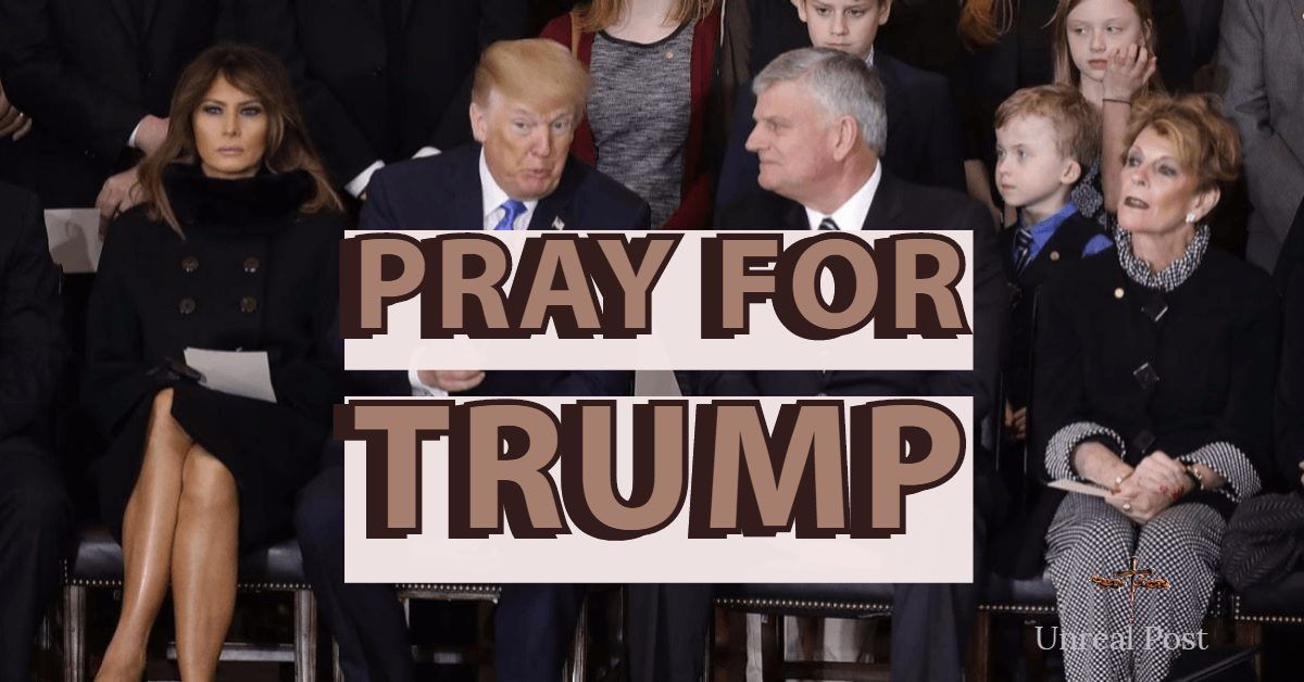 Franklin Graham says to pray for Donald Trump