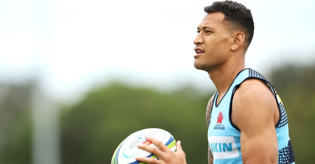 The Devil Is Responsible for the Lie of Transgender Rights for Kids, Says Israel Folau