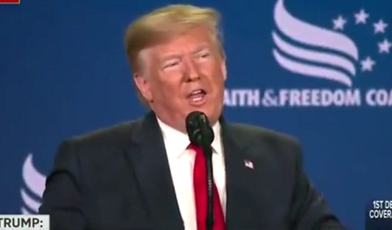 Trump Defends Conscience Rights for Pro-Life Doctors, Little Sisters of the Poor. “We’re With Them”