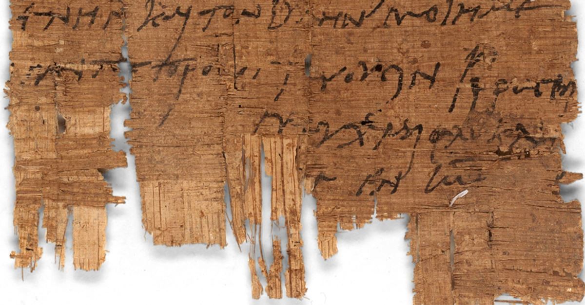 1,700-Year-Old Christian Letter Uncovered – Oldest Outside of the Bible