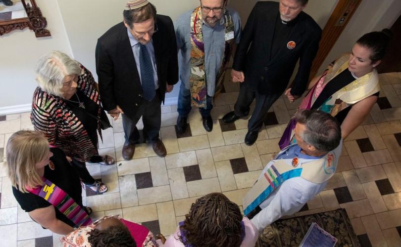 Left-wing clergy gather to ‘bless’ scandal-plagued Texas abortion facility