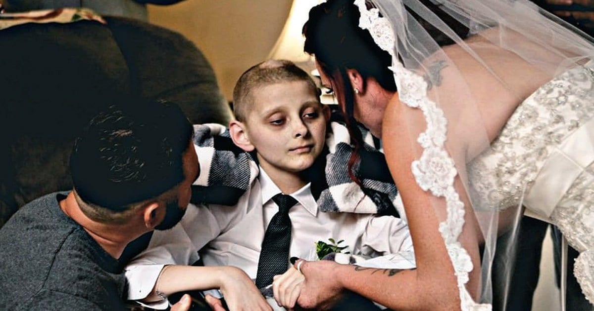 12-Year-Old Boy Walks Mom Down Aisle Just Before Leaving For Heaven