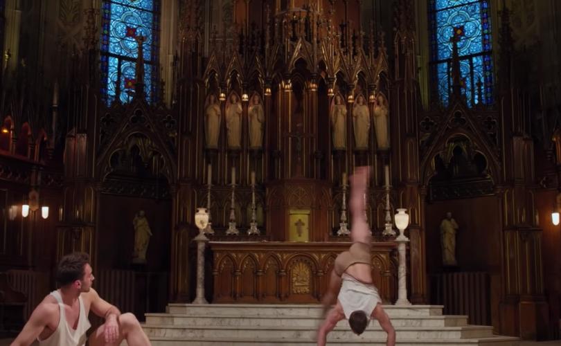 Demonic Behavior Sacrilegious homosexual dance performed in historic Montreal Catholic church
