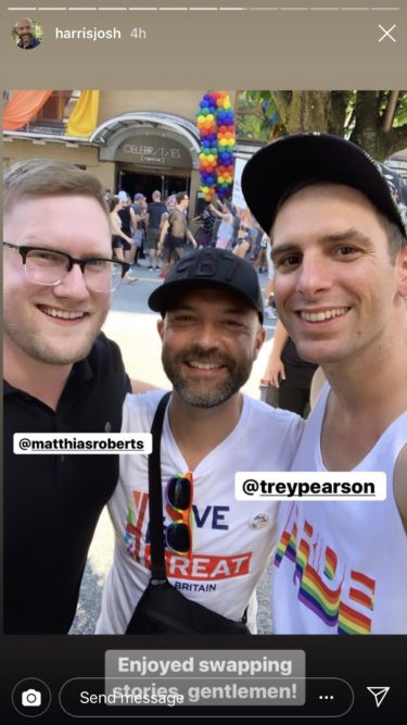Josh Harris Gay Pride Parade Photos Reveal Much