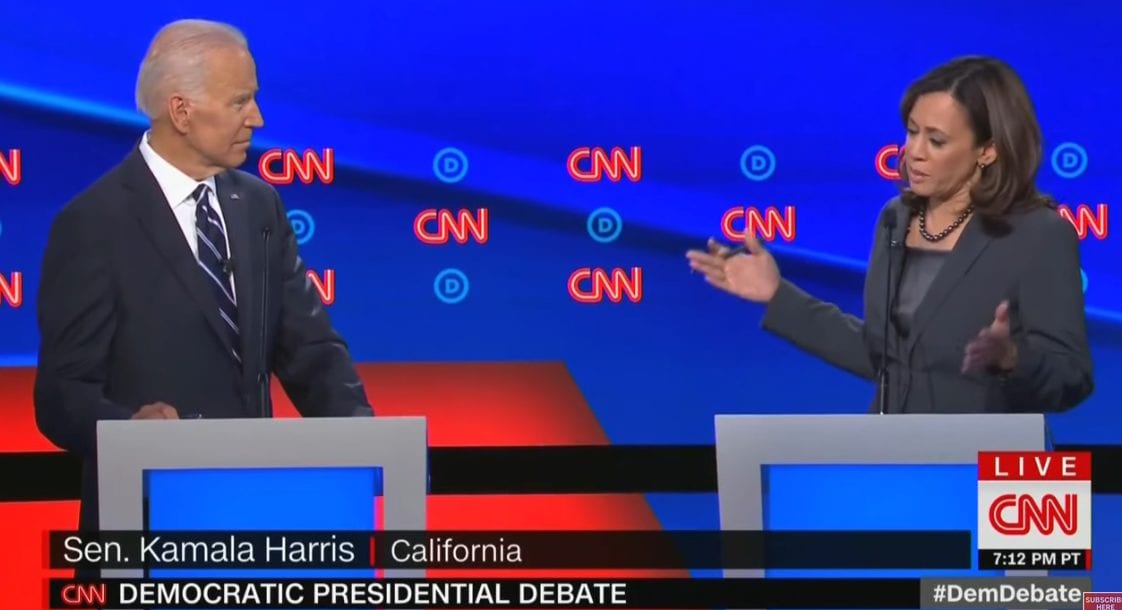 Kamala Harris Brags to Joe Biden During Democrat Debate: I’m More Pro-Abortion Than You