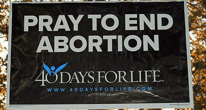 40 Days for Life Campaign Has Saved 93 Babies From Abortion So Far