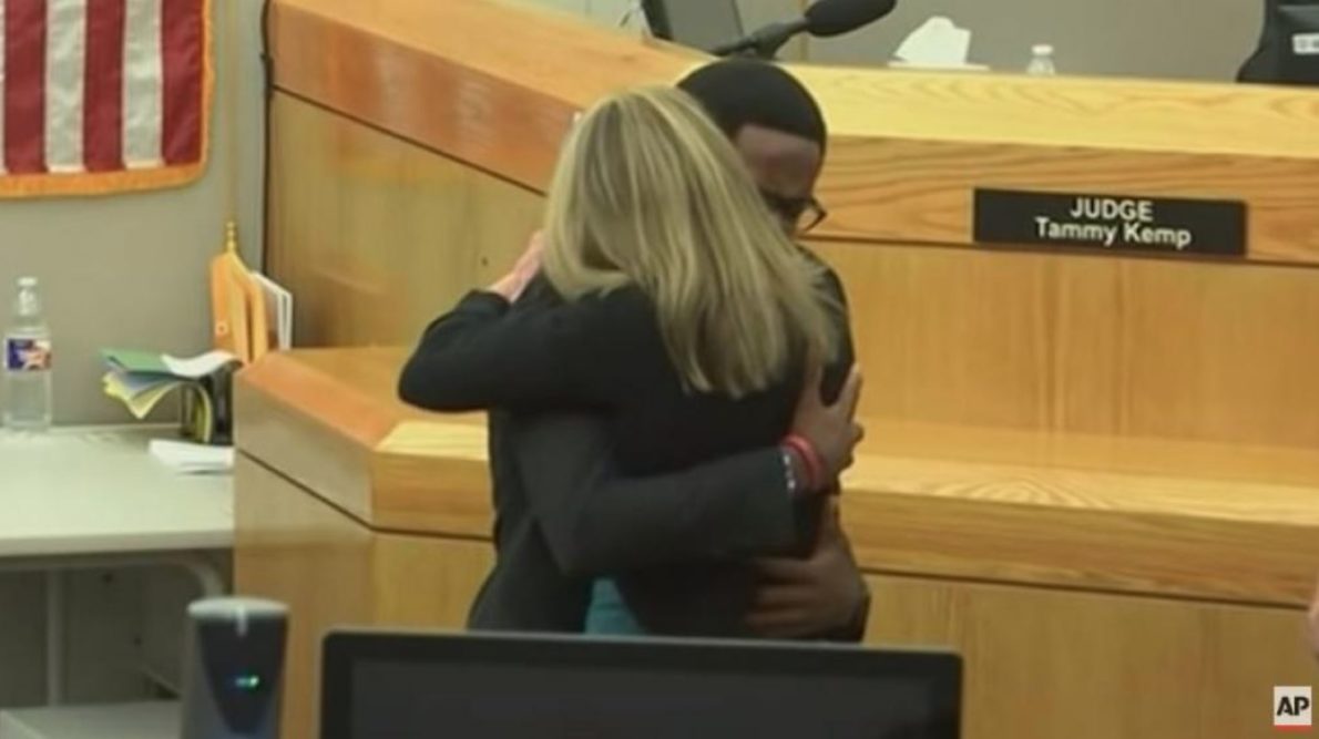 ‘Give Your Life to Christ’: Botham Jean’s Brother Forgives, Embraces Ex-Dallas Cop Who Killed His Brother
