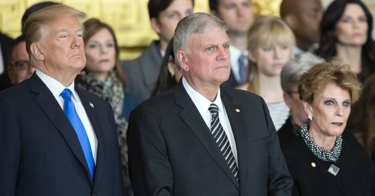 ‘Demonic Power’ May Be behind Opposition to Trump, Says Franklin Graham