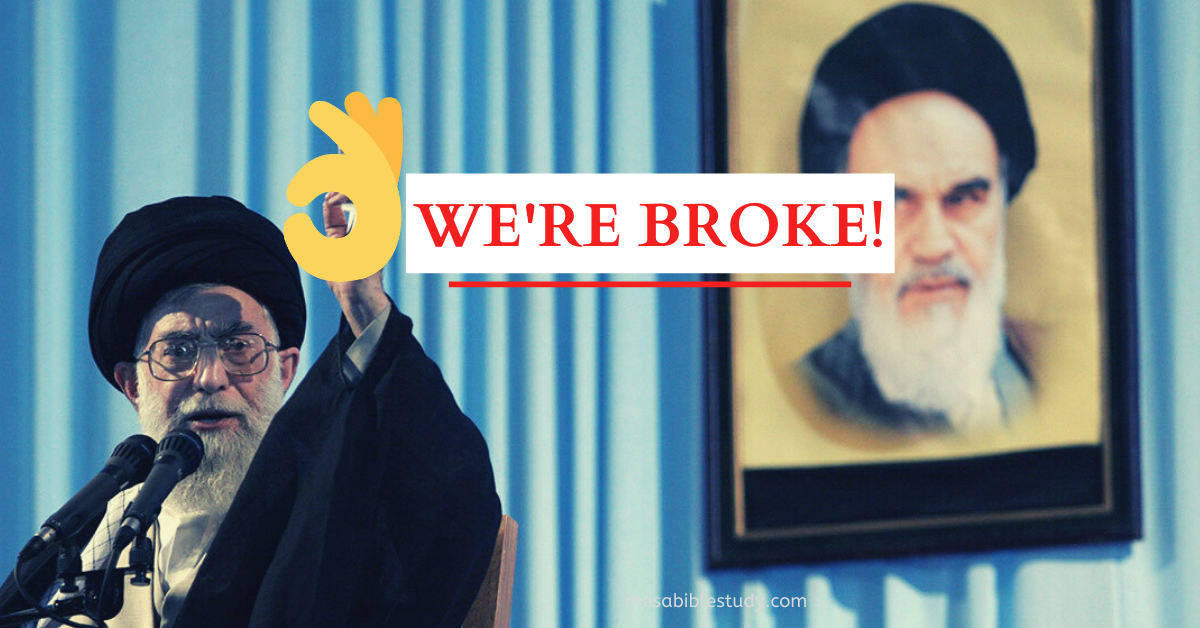 Iran Mullahs are broke thanks to President Trump