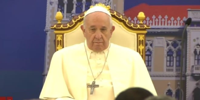 Pope: Jews Living in Judea, Israel: Bad for ‘Regional Stability’