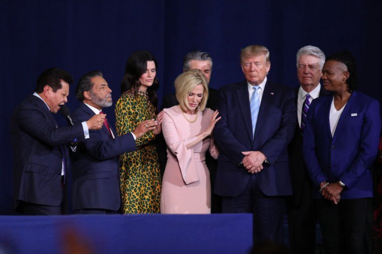 Trump warns evangelicals: Democrats want to impose 'anti-religious agenda' on America