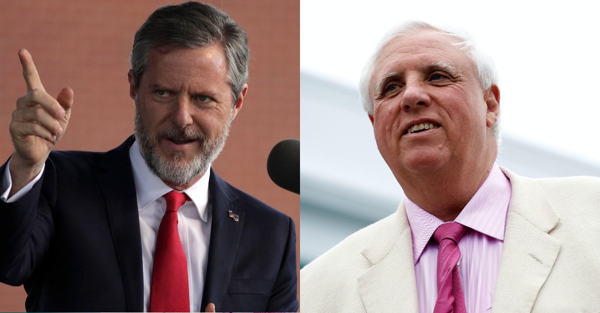 Jerry Falwell Jr., W.Va. Governor Invite Discontent Virginians to Secede, Join West Virginia