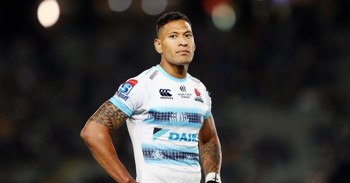 Israel Folau Compromises Signs to New Team that Forbids Him from Talking About His Faith