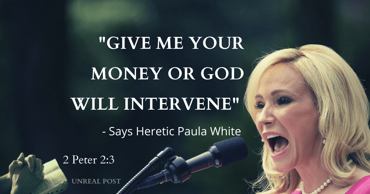 Donald Trump’s Spiritual Adviser Paula White Suggests People Send Her Their January Salary or Face Consequences From God