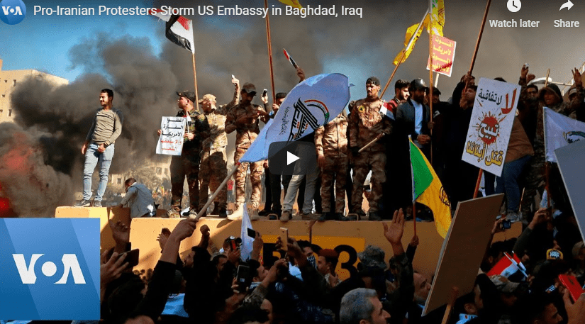 US Embassy Siege in Baghdad Led by Obama Associate