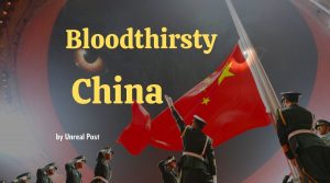 China is the most bloodthirsty entity in the world
