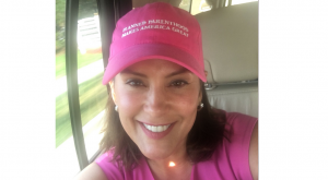 Michigan Gov. Gretchen Whitmer Celebrates Killing Babies With Planned Parenthood Hat