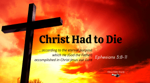 The Mystery or Secret of the Cross