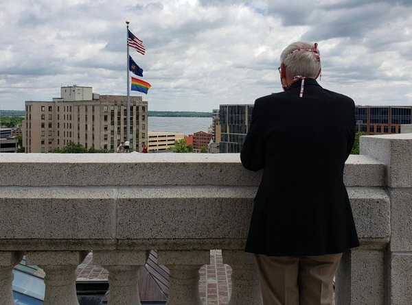 Wisc. Gov. Tony Evers ‘Proud’ to Have Rainbow Flag Flown at Capitol for ‘Pride Month’