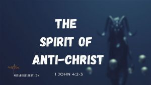 The spirit of anti-Christ