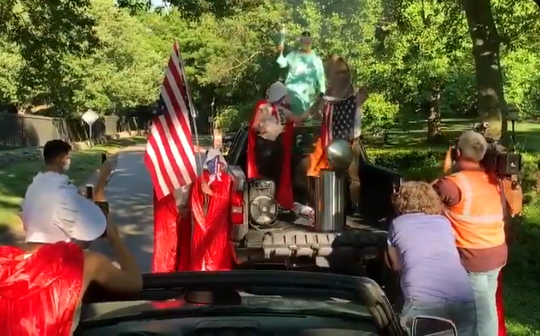 Planned Parenthood Activists Burn American Flag to Protest New Law Saving Babies From Abortion