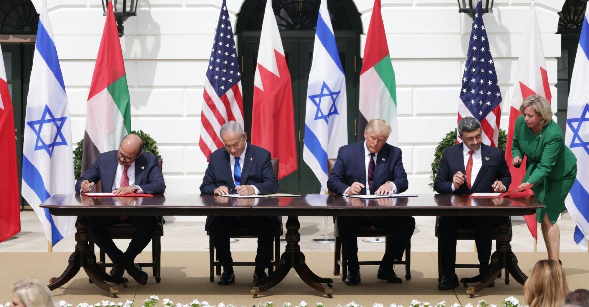 President Donald Trump Brokers Peace: Representatives for Israel, the UAE Sign Peace Agreement at the White House