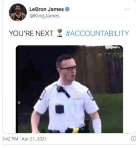 Lebron James Tweet 