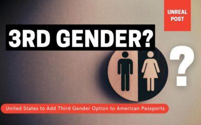 United States to Add Third Gender Option to American Passports