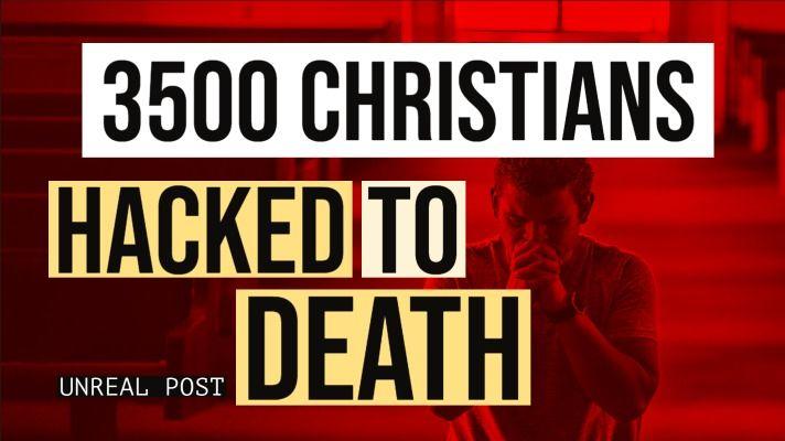 3,462 Christians Hacked To Death By Muslim Jihadists in Nigeria