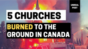 5 Christian Churches burned to the ground in one week