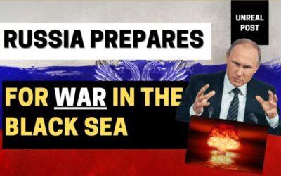 Russia Prepares for War with Live Fire Drills in the Black Sea