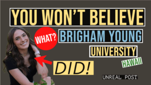 BYU Hawaii Trashes Students