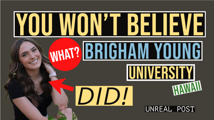 You Won’t Believe What Brigham Young University Hawaii is Doing to Students “Cruel”