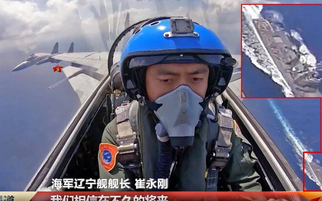 Act of War or Friendly Fly Over? Chinese Fighter Jet Flying Directly Over US Destroyer (Video)
