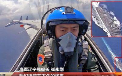 Act of War or Friendly Fly Over? Chinese Fighter Jet Flying Directly Over US Destroyer (Video)