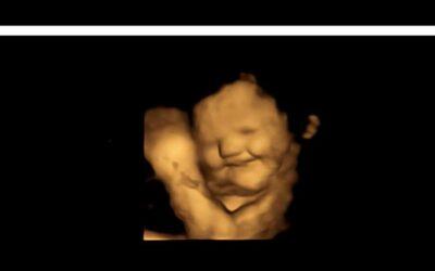 Babies in the womb ‘smile’ for carrots and grimace for greens, scans show